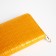 Women's wallet with lightning, yellow color