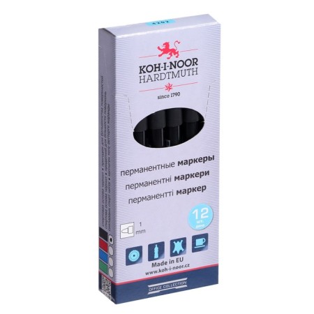 Permanent marker KOH-I-NOOR 4202, 2.0 mm, round, black-3