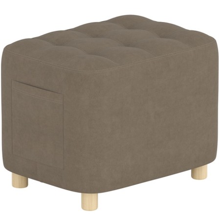 Bangage "Vicki", 530 × 400 × 460 mm, velor, nut color-1