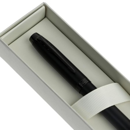 Parker Im Achromatic Black BT Handle-Roller Handmaker, Black Matte, Black Innications-4