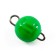 Cargo Cheburashka painted collapsible Yaman 10 pcs., 3 g, green