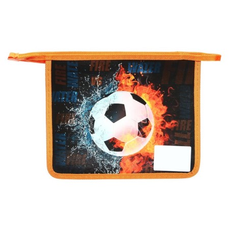 Folder for notebooks A5, 245 x 195 x 50 mm, lightning from above, to 30shK5, "fire ball", laminated cardboard/textiles,-2