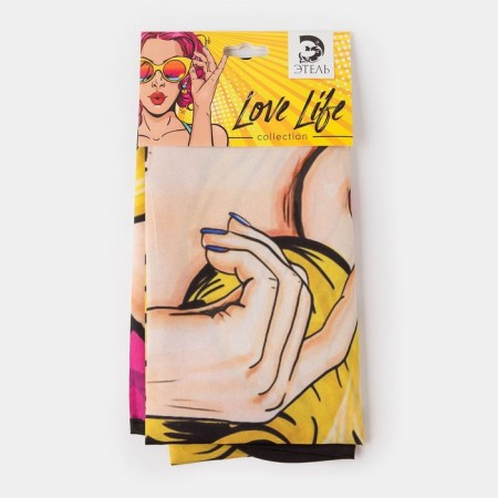 Apron Ethel Love Life "Beauty" 70x80cm, 100%PE-3