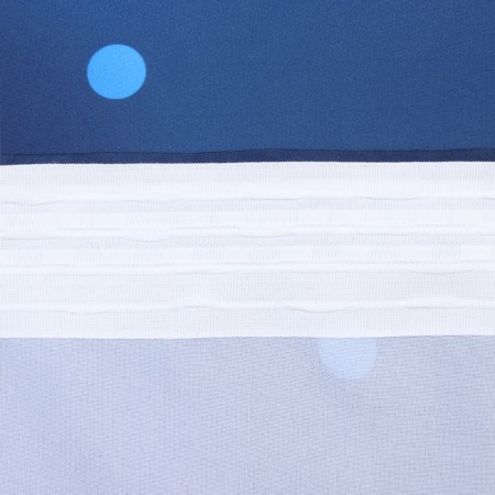 Set of curtains 145x260cm-2pcs, diz. 063, Gabardin, p/e 100%-2