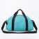 Sports bag with lightning, without lining, external pocket, turquoise color