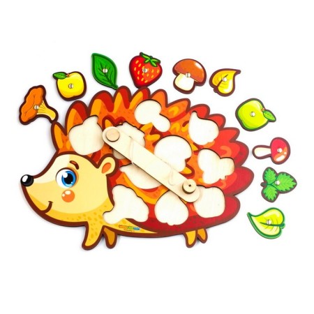 Magnetic fishing for children "Hedgehog"-2
