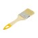 Flat brush "Akor" metropolitan, artificial bristles, plastic handle, 50x8 mm