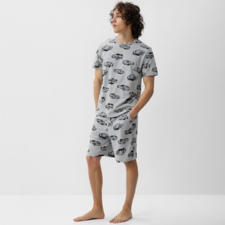 Pajama men's (T-shirt and shorts) KAFTAN CARS, RR 52-1