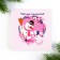 Gift New Year's Set "Warm Moments" Notepad 90x90 and Plastic pen