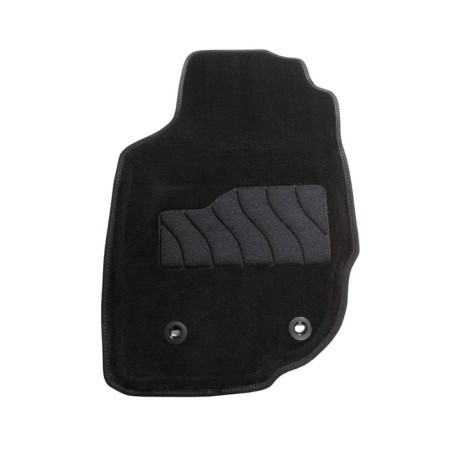 Pile rug for Toyota Hilux, 2012-2015, black-1