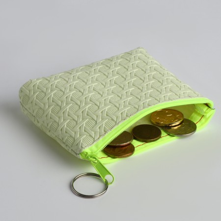 Women's wallet with lightning, yellow color-3