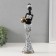 Souvenir Polystone "African in white with a golden jug and bracelets" 6x8.2x33 cm