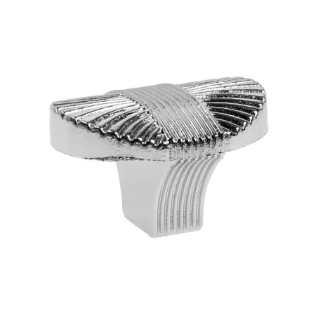 Handle button cappio, zinc, d = 35 mm, chromium color-1
