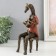 Polystone souvenir "GiRAF with guitar" for metal 23.6x9.7x13.5 cm