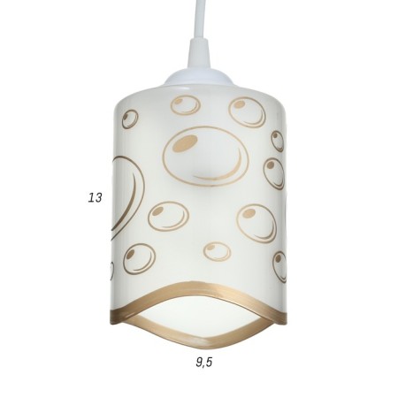 Lamp Bayerlux 2448/1 E27 40W white 10x10x13-113 cm-1