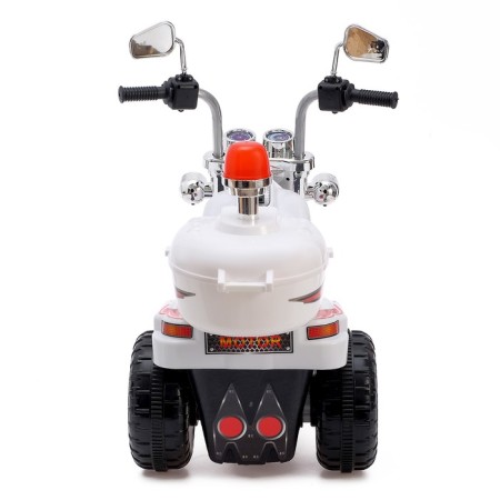 Children's electric car "Chopper", white color-5