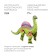 Inflatable toy "uranosaur", 70 x 32 cm