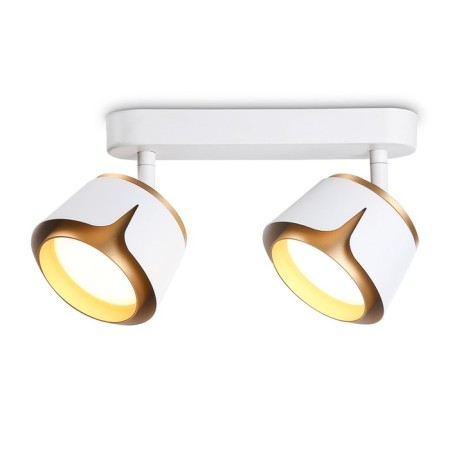 STAST NASTEN-POTOPLE WHOWER WITH AMBRELLA LIGHT, Techno Family, TN71229, 2XGX53, white, gold.