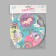 A disposable paper plate "Helparian birthday", set 6 pcs, 18 cm
