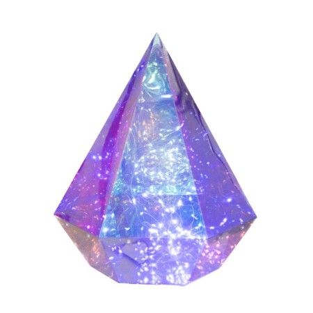 Night "Triangle" LED transparent 25x25x30 cm Risalux-6