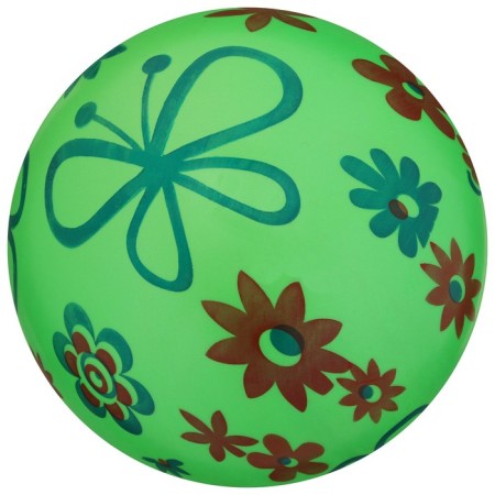 Children's ball "Flowers", d = 22 cm, color mix-3