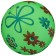 Children's ball "Flowers", d = 22 cm, color mix