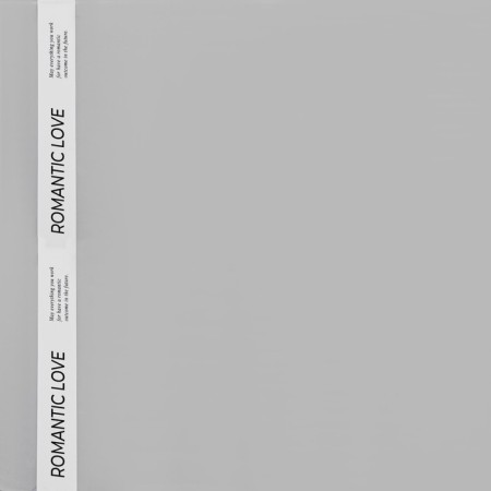 Matte flowing film, "Strip with the inscription", 58x58cm-2