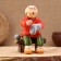 Kovrovsky toy "Bench Grandfather Heat Valenks", Ceramics