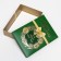 Gift box "Merry Christmas", green, 21 x 15 x 5.7 cm