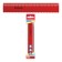 A ruler with a wavy edge plastic Erichkrause Classic, 15cm, red