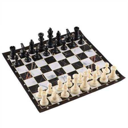 Field for chess 30 x 30 cm "marble", vinyl-4