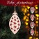 New Year. New Year's set "bulbs" 8 pieces, 2025, red color