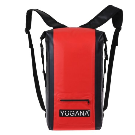 Hermoryukzak Yugana, PVC, waterproof 20 liters, red-8