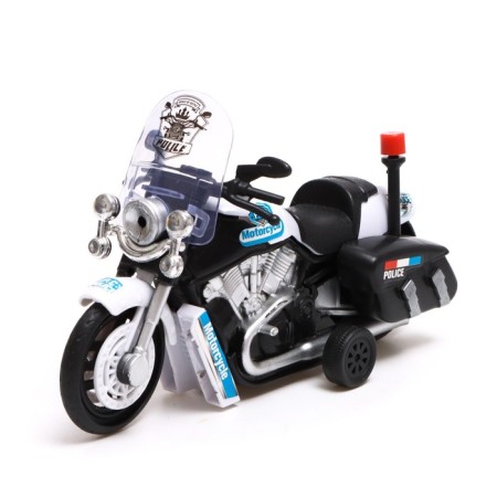 Inertial “Police” motorcycle, Mix colors-4