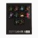 Subject notebook A5, 48 liters on the clip “Neon. Russian language »Soft touch lamp, 3D varnish