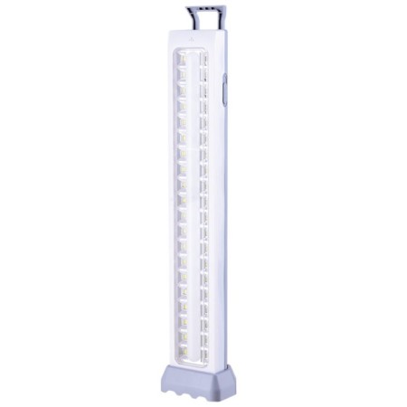 Camping battery flashlight, 10 W, 2400 mAh, 800 lm, 40 LED, IP44