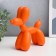 Souvenir Polystone "Air Ball - Dog" Orange 19.5x7x18 cm