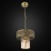 Suspended Citilux “Emir” CL467133, 24x24x34.5 cm, 1x75W, E27, brown color