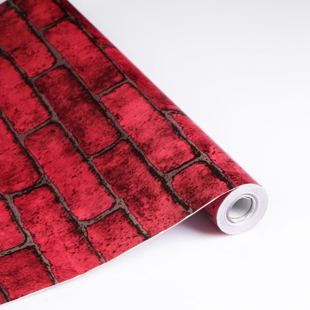 Film self -adhesive brick red 10m*45cm