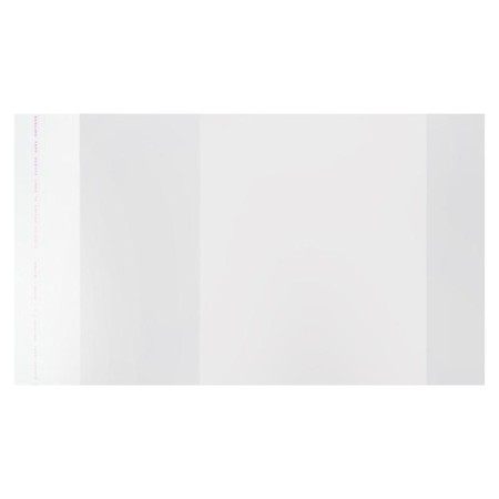 Set of covers PP 5 pieces, 233 x 450 mm, 80 μm, for high school textbooks, with adhesive edge, universal-1