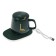 Heated LSK-1501 heating, mug, from USB, 16 watts, green