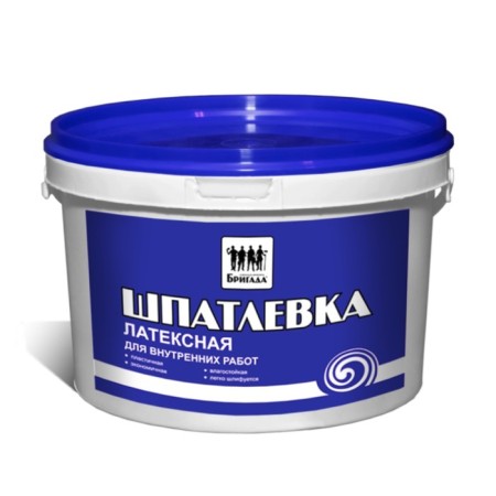 Latex putty, universal "brigade" 3kg
