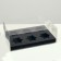 Box for 6 cupcakes, black, 26.8 × 18.2 × 10 cm