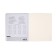 Notebook A5+, 18 sheets in the Erichkrause "Coverpro Pastel", plastic cover, OFSET BOLK, 100%whiteness, yellow
