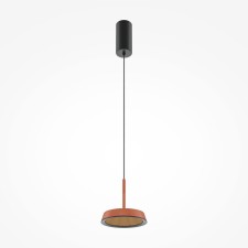 Suspension lamp Maytoni Mod041PL-L15TR3K, LED, 12W, 15.3x15.3x327 cm, 700lm, Black color black