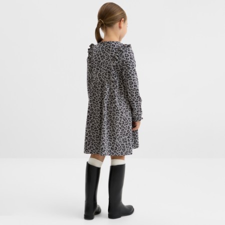 Платье детское с длин.рукавом KAFTAN Trendy grey р.32 (110-116)-3