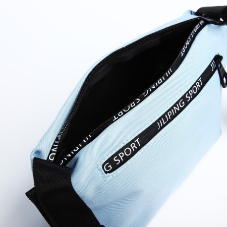 Youth bag with lightning, blue color-7