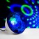 Light device "Crystal ball" 16 cm, E27, speaker, remote control, glow RGB