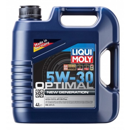 Motor oil Liquimoly Optimal New Generation 5W-30 SN Plus C2/C3, NS-Synthetic, 4 L 1028457