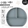 Baby Baby 3 sections, M&B, 20.5x19x3, Gray